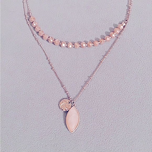 Jewelry - Rose Gold Tone Necklace